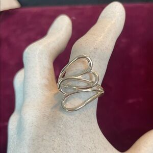 Statement Ring Abstract‎ Openwork Design Fashion Ring Cocktail Jewelry